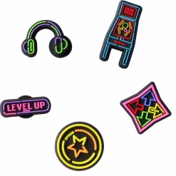 Crocs Gaming Level Up Gamer 5 Pack Jibbitz Charms