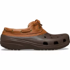 Crocs Classic Boat Shoe - Vegan Leather