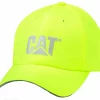 Cat Six-Panel Reflective Oxford Curved Bill Cap