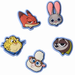 Crocs Jibbitz™ Disney Zootopia 2 Clog Charms 5-Pack