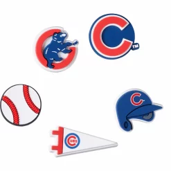 Crocs MLB Chicago Cubs Official 5-Pack Jibbitz™ Charms