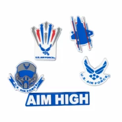 Crocs Jibbitz™ Armed Forces US Air Force 5 Pack Charms