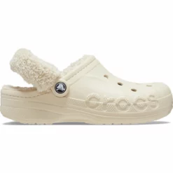 Crocs Baya Lined Fuzz-Strap Clog - Winter Clog