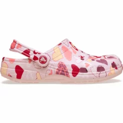 Crocs Classic Heart Lollipop Valentine's Day Clog