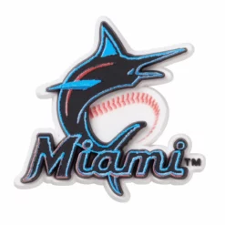 Crocs MLB Miami Marlins Jibbitz™ Shoe Charm