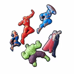 Crocs Avengers Heroes 5 Pack Jibbitz Shoe Charms