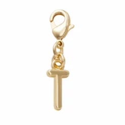 Crocs Jibbitz™ Gold Letter T Shoe Charm
