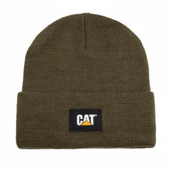 Cat Label Cold Weather Cuff Beanie