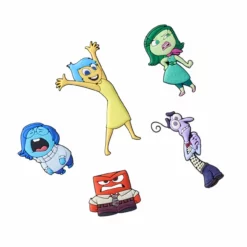 Crocs Pixar Inside Out 5-Pack Jibbitz™ Shoe Charms