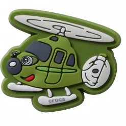 Crocs 3D Military Helicopter Jibbitz™ Charm