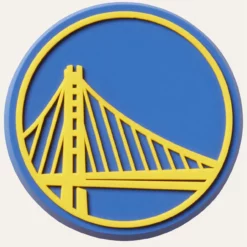 Crocs NBA Golden State Warriors Jibbitz™ Shoe Charms