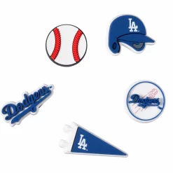 Crocs MLB Los Angeles Dodgers 5-Pack Jibbitz™ Shoe Charms