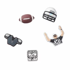 Crocs Football Team 5 Pack Jibbitz™ Shoe Charms