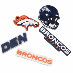 Crocs NFL Denver Broncos Jibbitz Shoe Charms