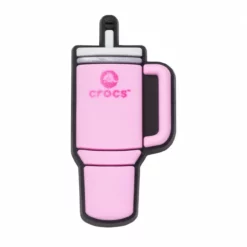 Crocs Pink Water Bottle Jibbitz™ Shoe Charm