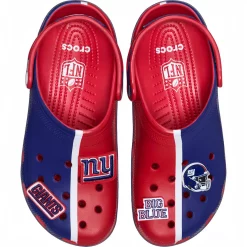 Crocs New York Giants Classic Clog Fan Shoes