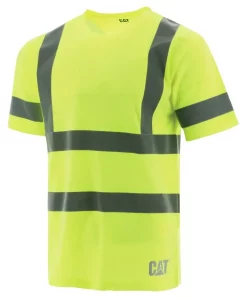 Cat Reflective Short-Sleeve Safety Tee
