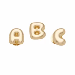 Crocs Personalized Gold Bubble Letters Jibbitz™ Charm