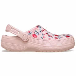 Crocs Classic Crafted Floral Embroidered Clog