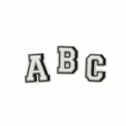 Crocs Personalized Varsity Letter Jibbitz™ Charms