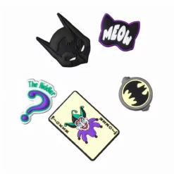 Crocs Batman 5 Pack Jibbitz Shoe Charms