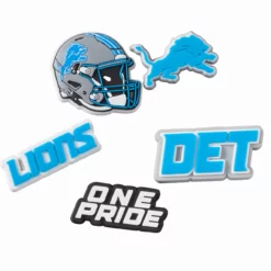 Crocs Jibbitz™ NFL Detroit Lions Game Day Charms