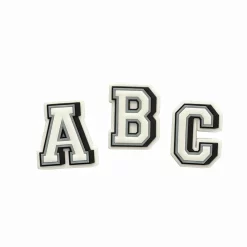 Crocs Jibbitz Customizable Varsity Letter Charms